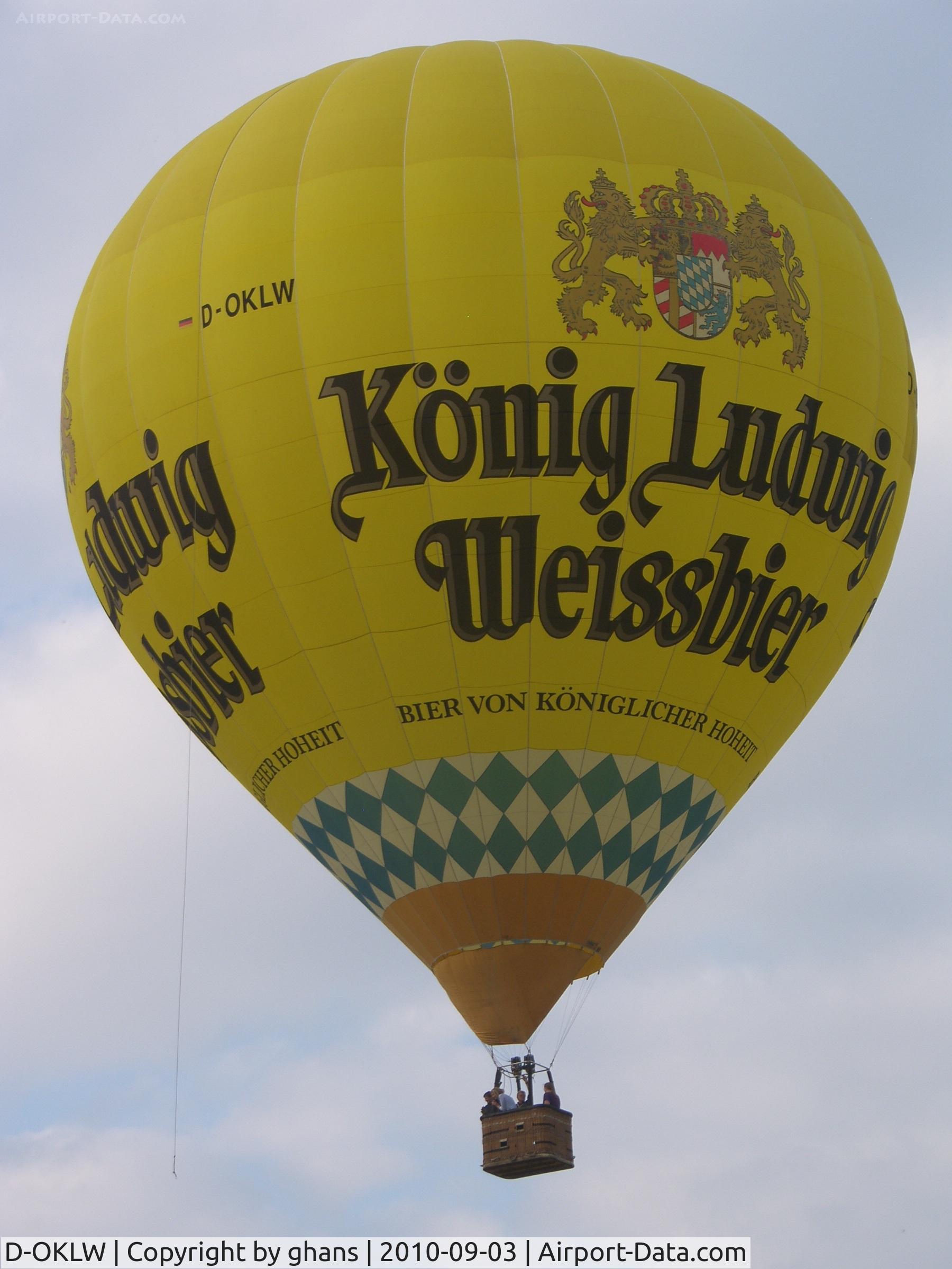 D-OKLW, 2006 UltraMagic M-120 C/N 120/21, WIM 2010