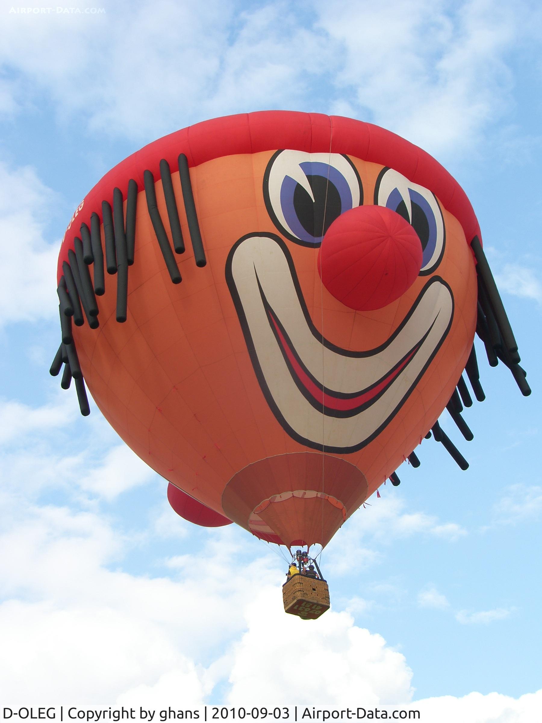 D-OLEG, 2002 Schroeder Fire Balloons SS Clown C/N 1027, WIM 2010