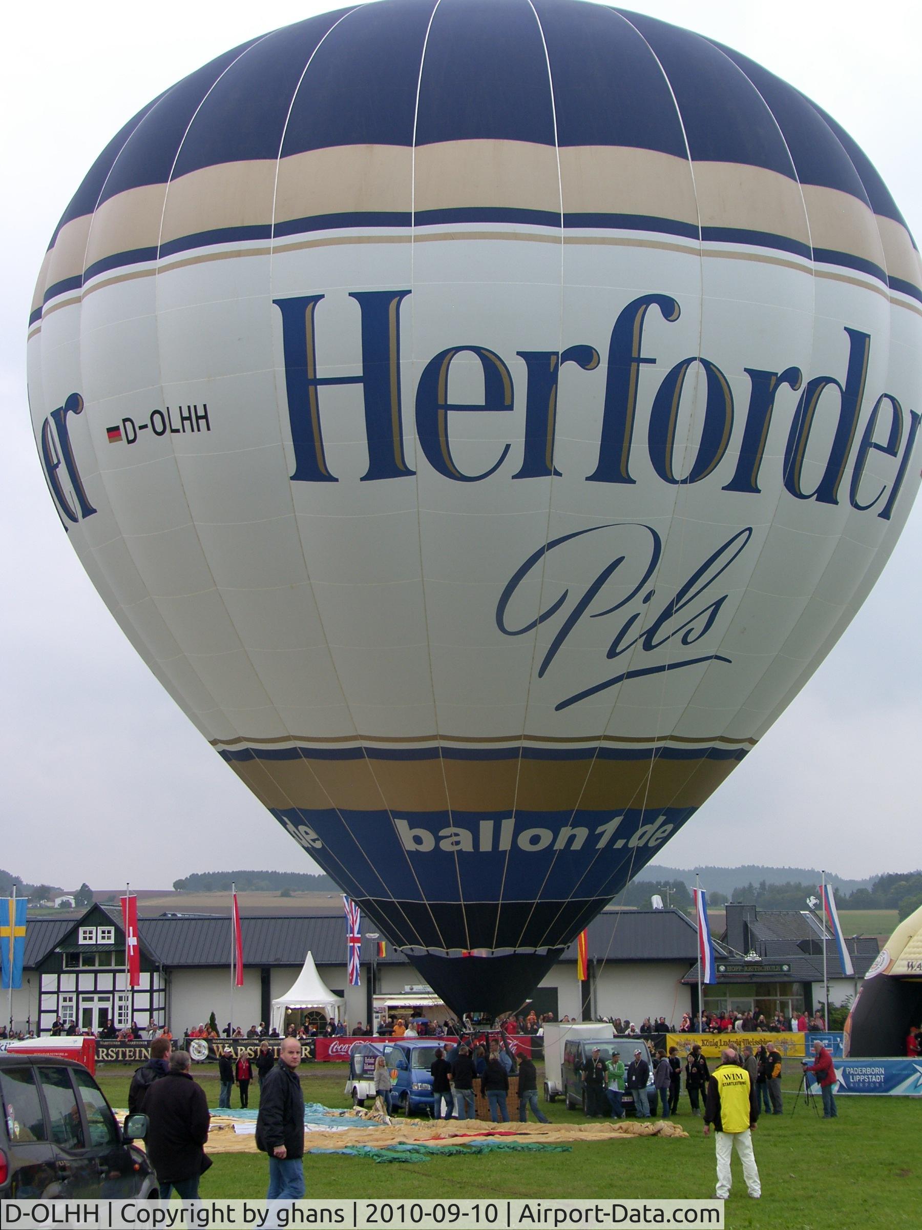 D-OLHH, 2010 Schroeder Fire Balloons G42/24 C/N 1393, WIM 2010