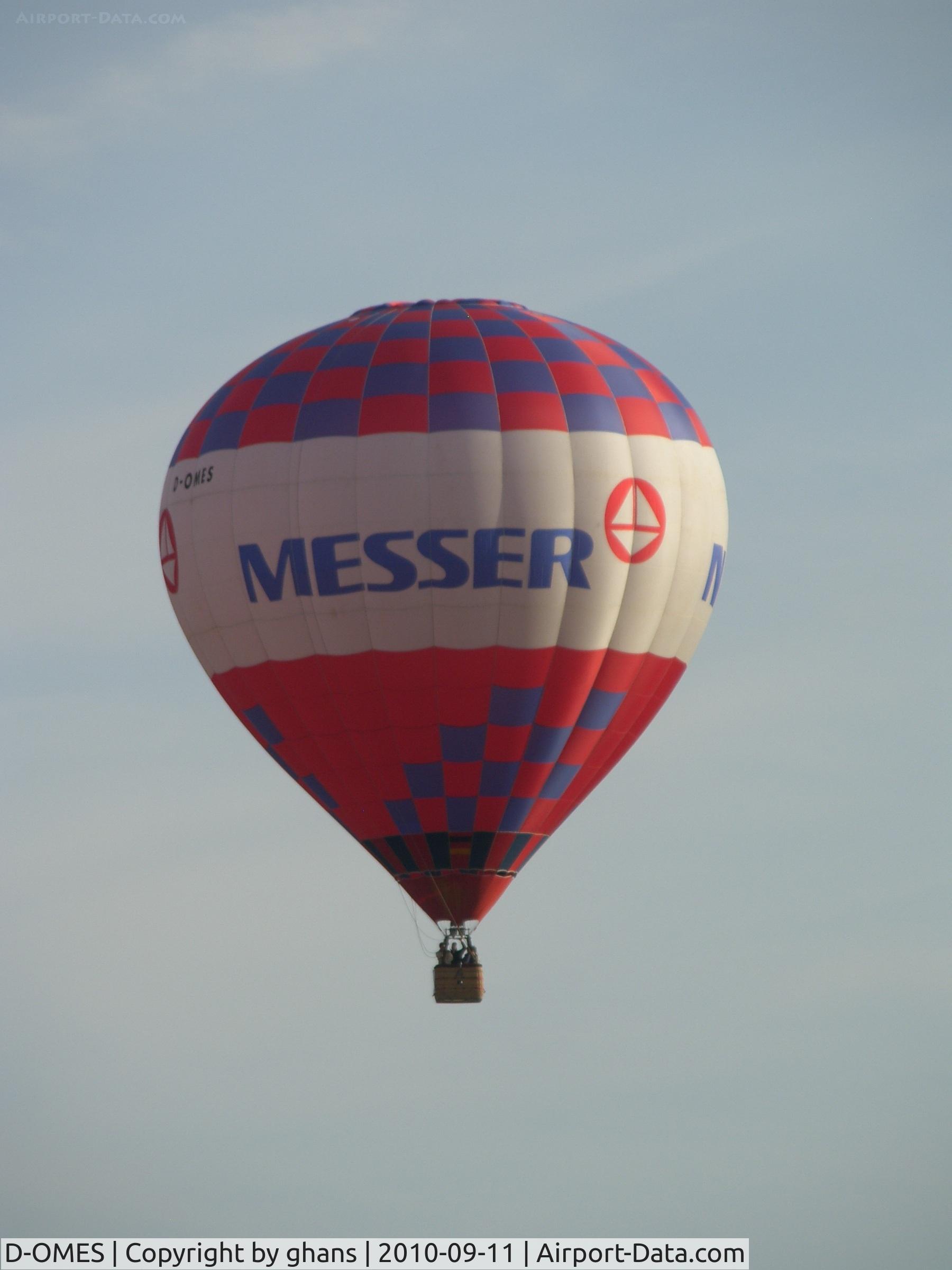 D-OMES, 1999 Schroeder Fire Balloons G C/N 709, WIM 2010