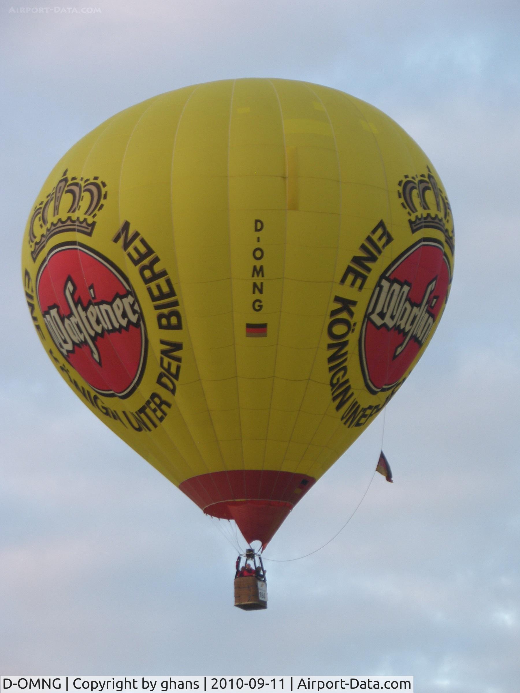 D-OMNG, 1998 Schroeder Fire Balloons G30/24 C/N 606, WIM 2010