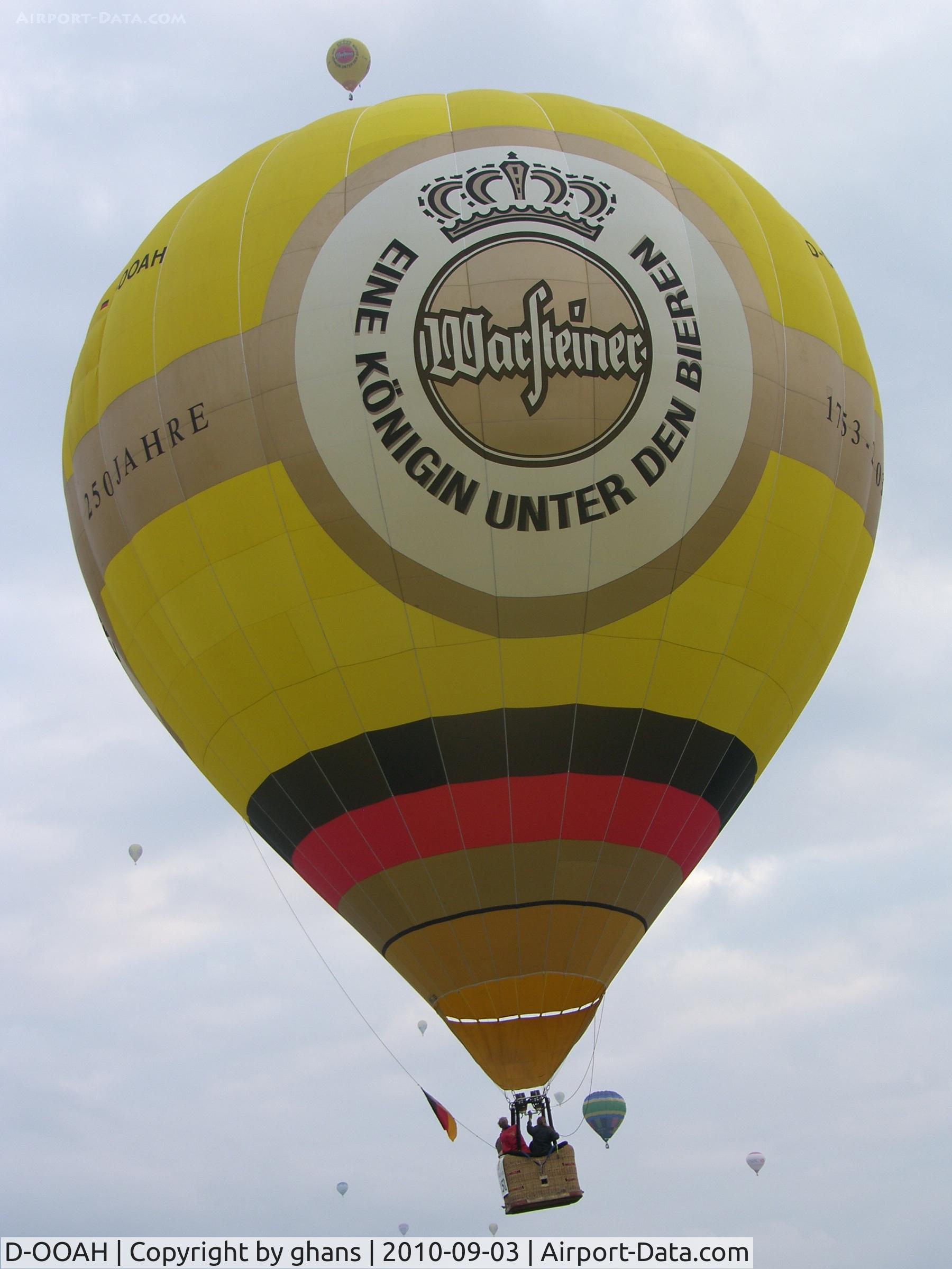 D-OOAH, 2003 UltraMagic M-120 C/N 120/10, WIM 2010