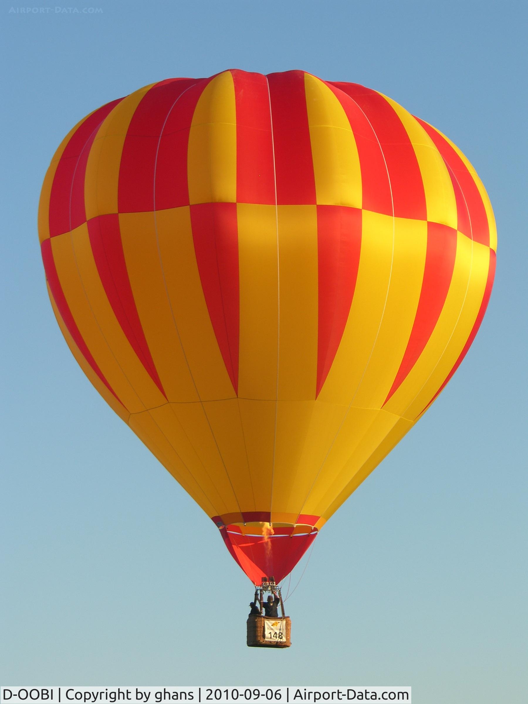 D-OOBI, 2009 Cameron Balloons C-90 C/N 11301, WIM 2010