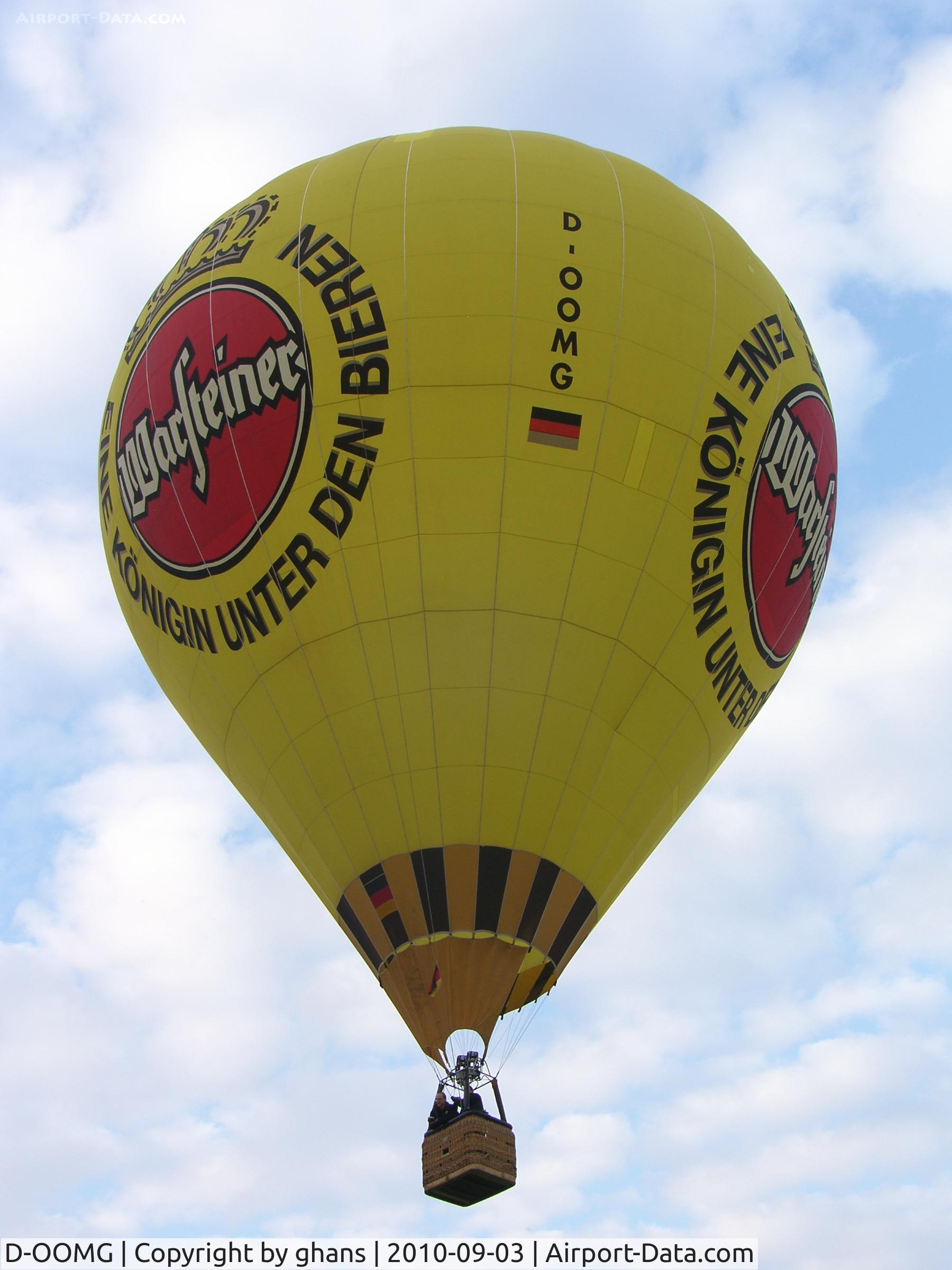 D-OOMG, 1999 Schroeder Fire Balloons G24/16 C/N 736, WIM 2010