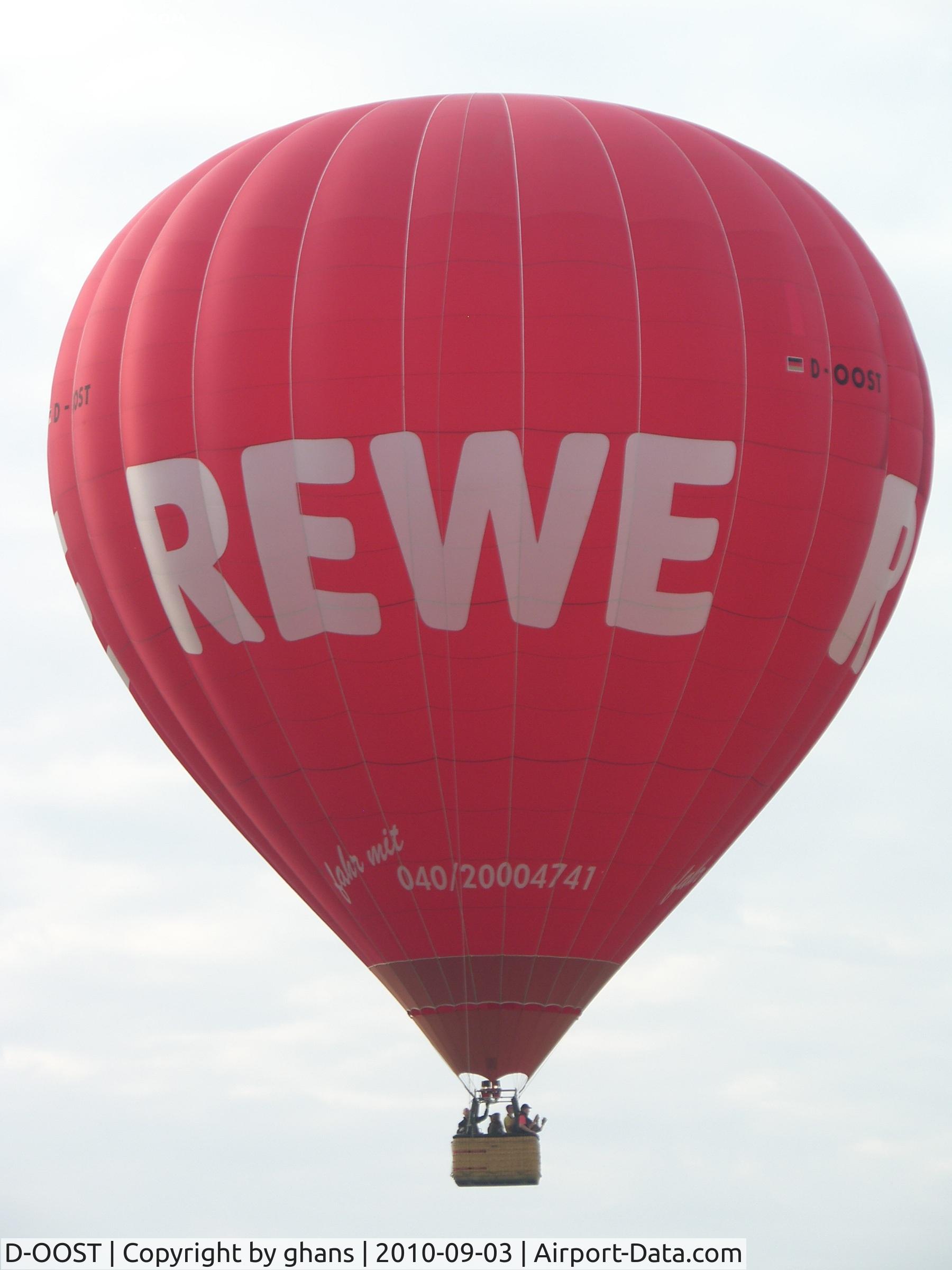 D-OOST, 2008 Schroeder Fire Balloons G50/24 C/N 1320, WIM 2010