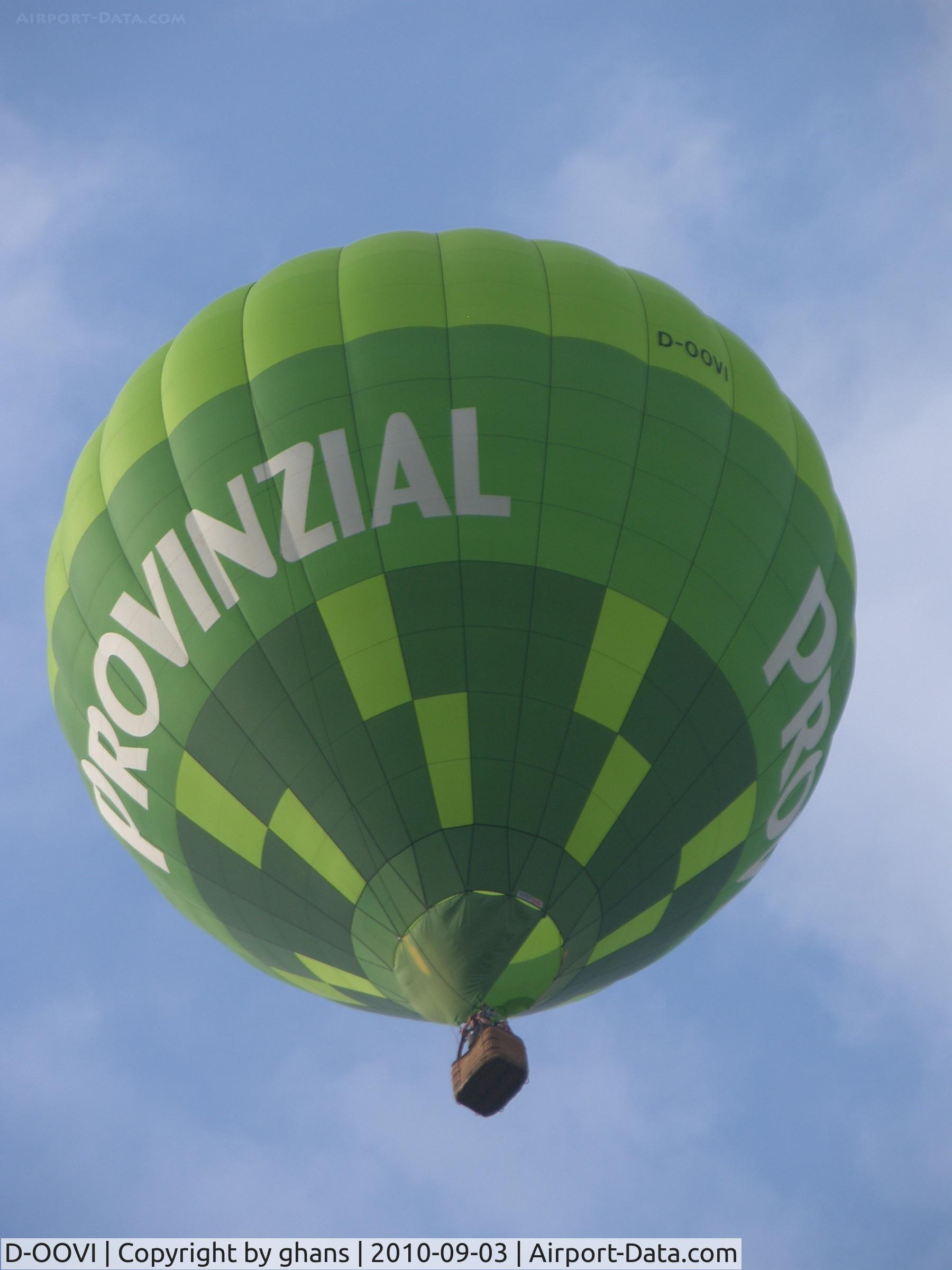 D-OOVI, 2004 Cameron Balloons Z-105 C/N 10531, WIM 2010