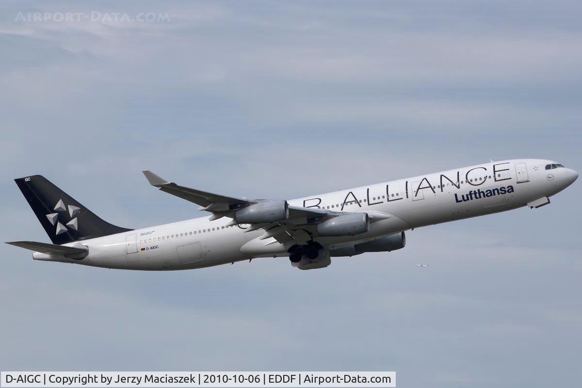 D-AIGC, 1993 Airbus A340-311 C/N 027, D-AIGC_1993 Airbus A340-311, c/n: 027