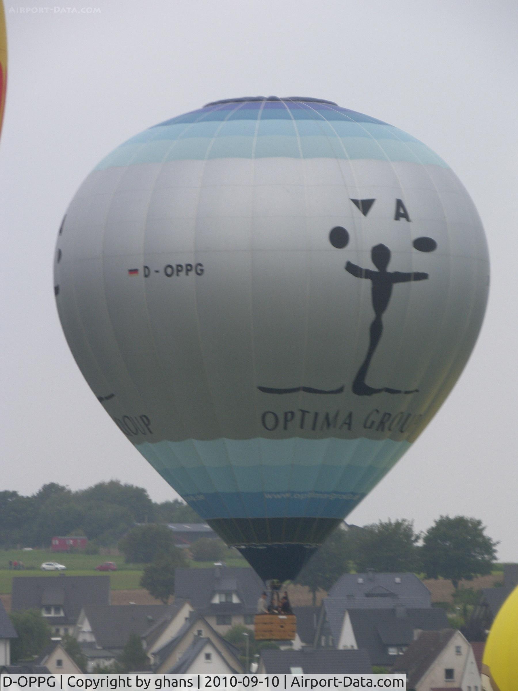 D-OPPG, 2006 Schroeder Fire Balloons G34/24 C/N 1221, WIM 2010