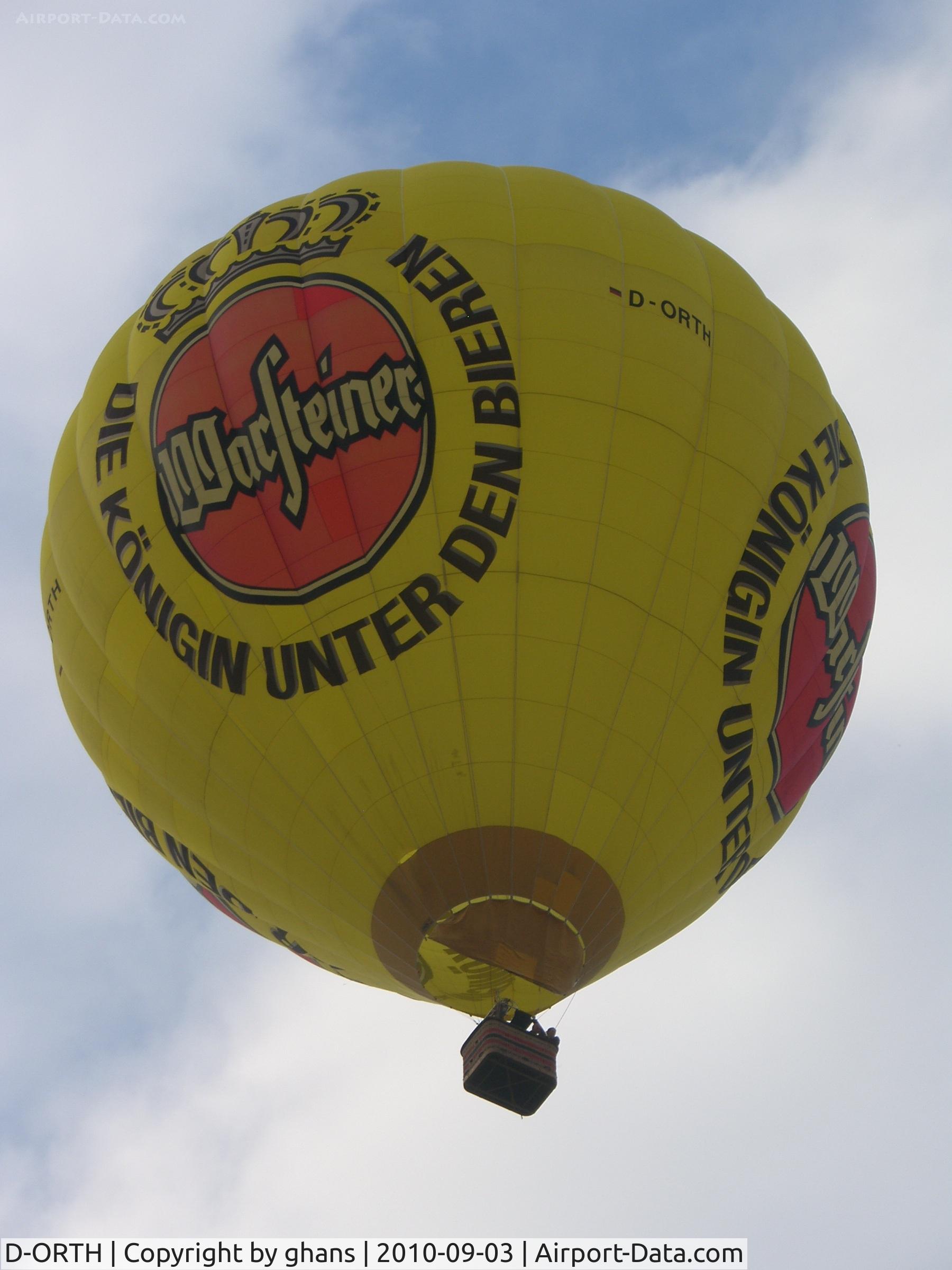 D-ORTH, 2002 Ultra Magic M-145 C/N 145/39, WIM 2010