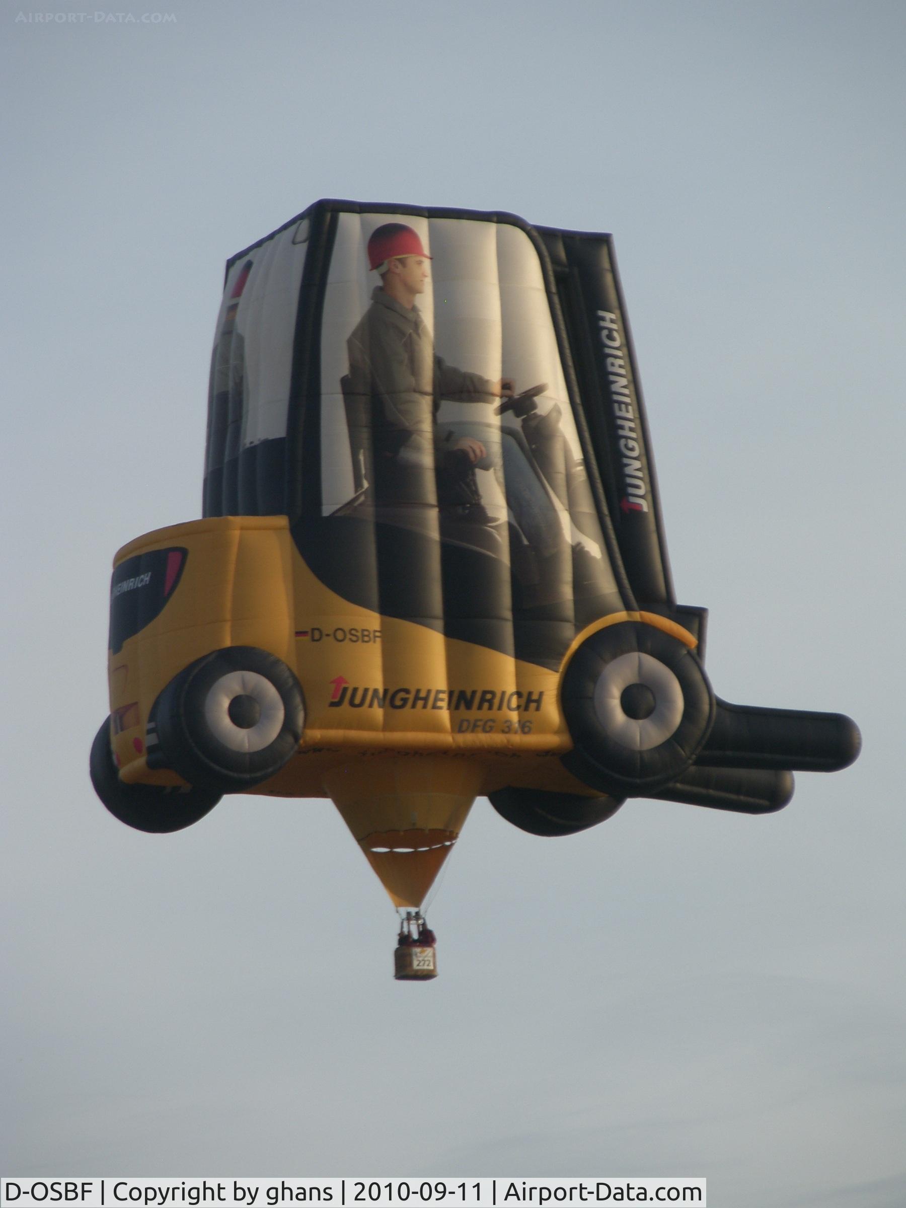 D-OSBF, 2007 Kubicek SS Forklift C/N 452, WIM 2010