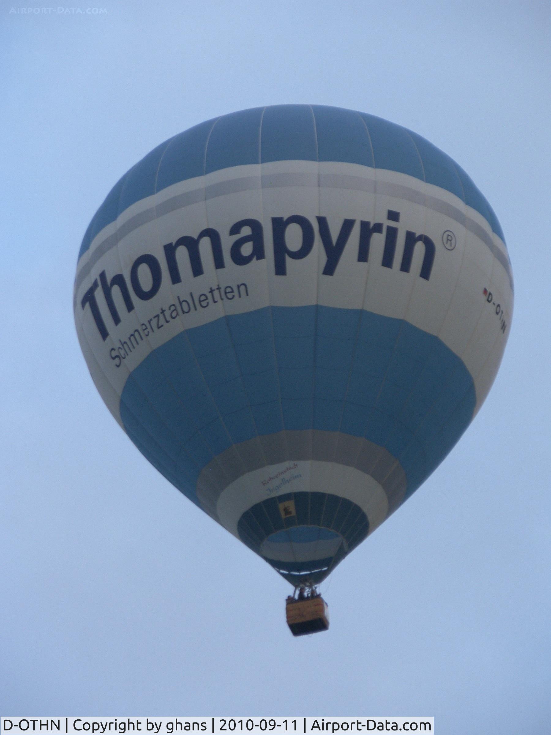 D-OTHN, 2002 Schroeder Fire Balloons G40/24 C/N 1025, WIM 2010