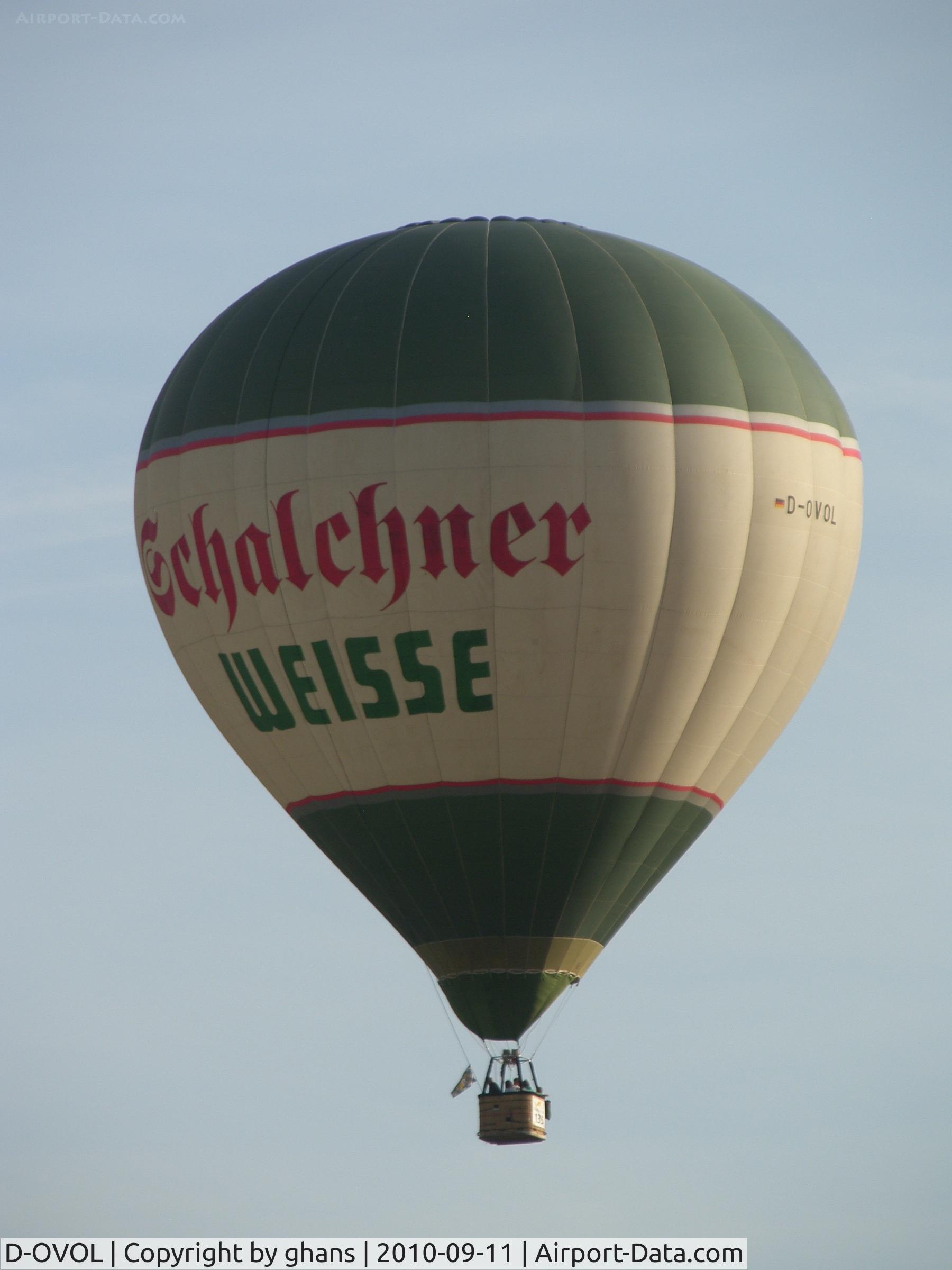 D-OVOL, 2001 Lindstrand Balloons LBL 150A C/N 800, WIM 2010