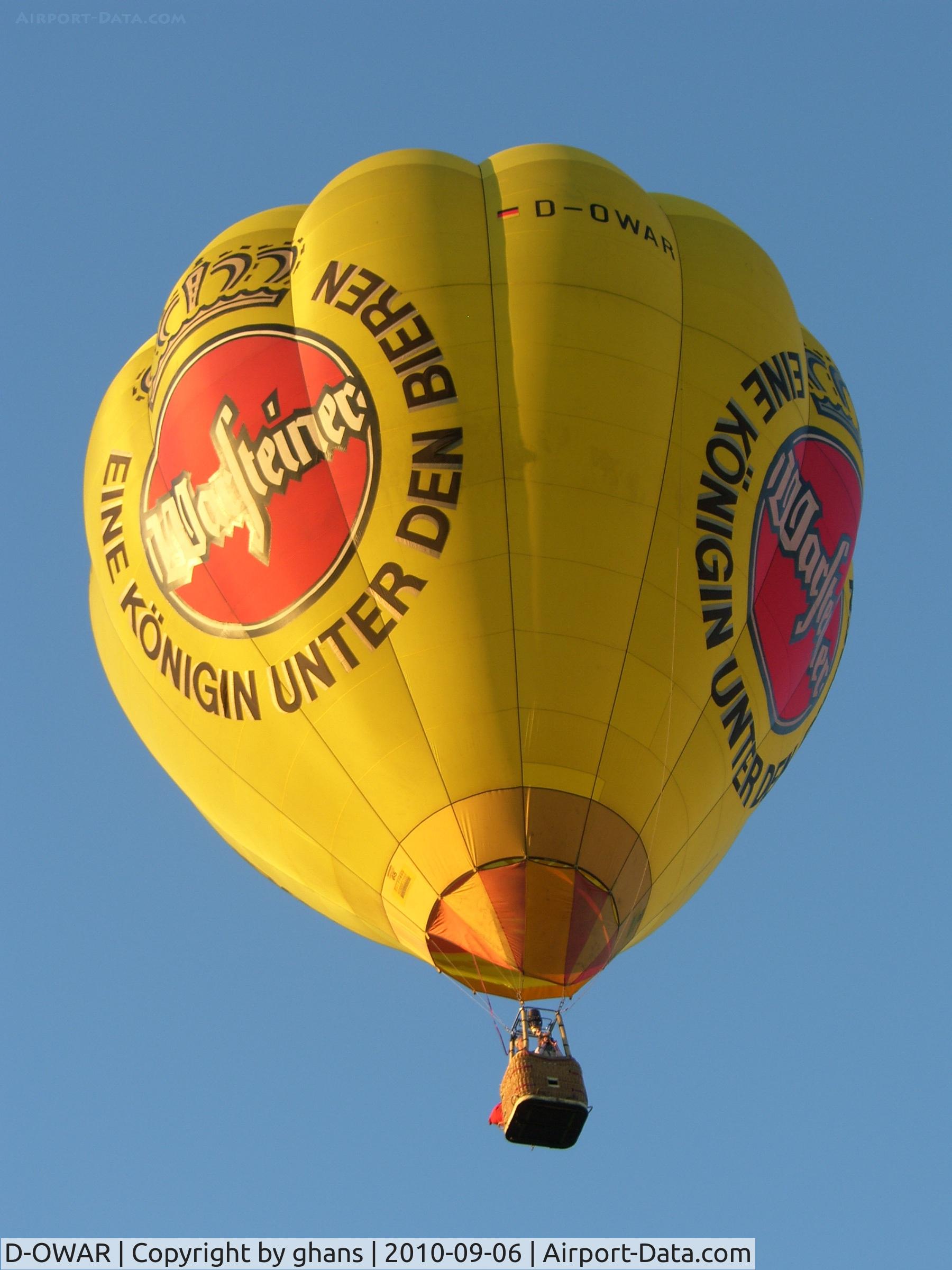D-OWAR, 1994 Thunder & Colt Balloons AX7-65 C/N 2564, WIM 2010