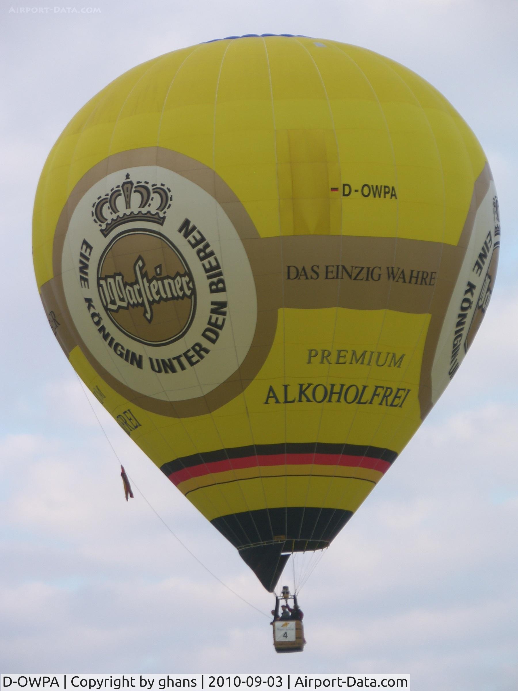 D-OWPA, 2005 UltraMagic M-120 C/N 120/16, WIM 2010