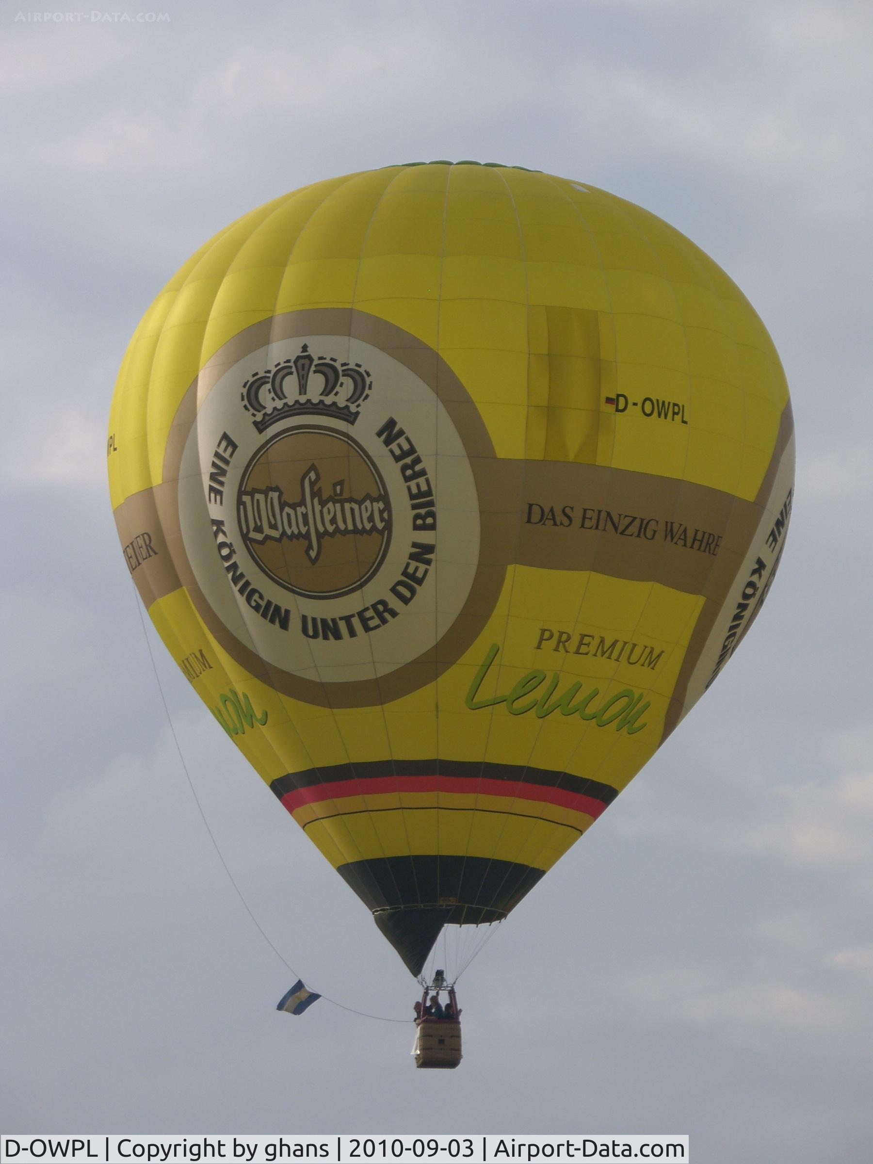 D-OWPL, 2005 UltraMagic M-120 C/N 120/15, WIM 2010