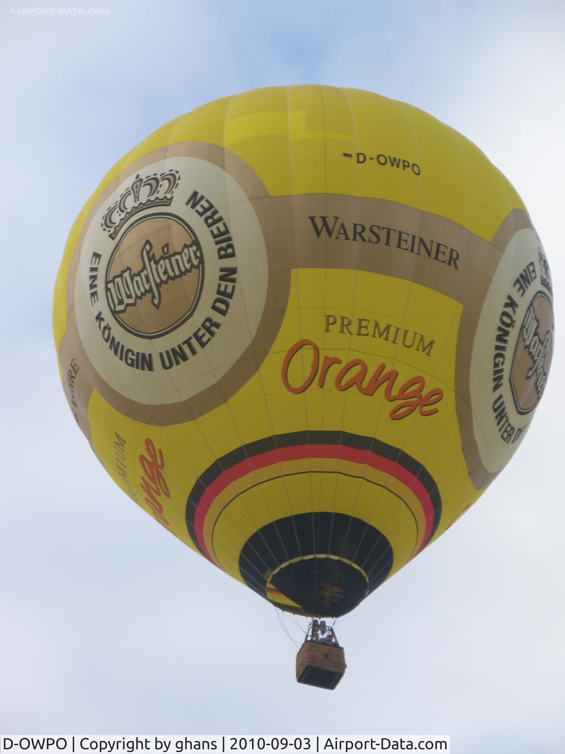 D-OWPO, 2005 UltraMagic M-120 C/N 120/14, WIM 2010