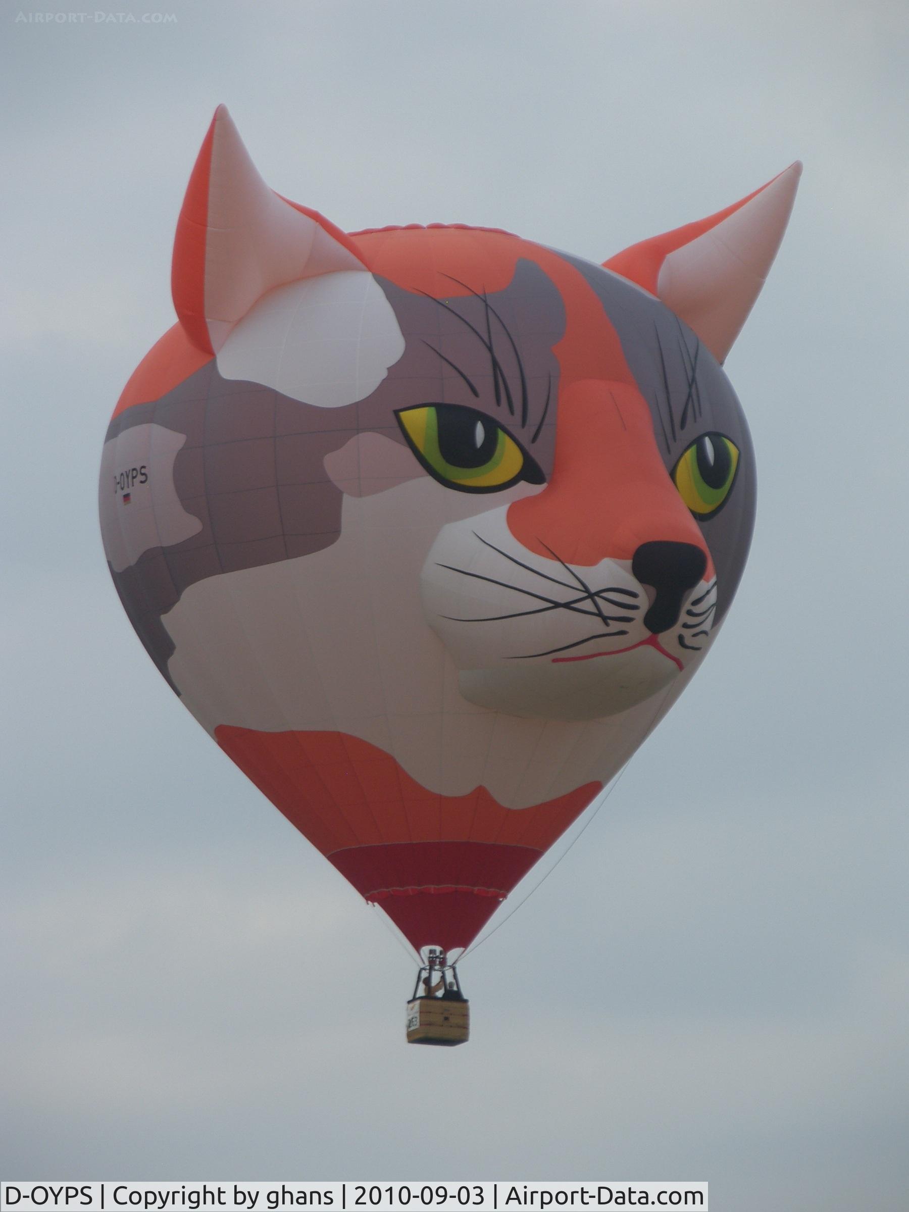 D-OYPS, 2009 Schroeder Fire Balloons 3000 C/N 1350, WIM 2010