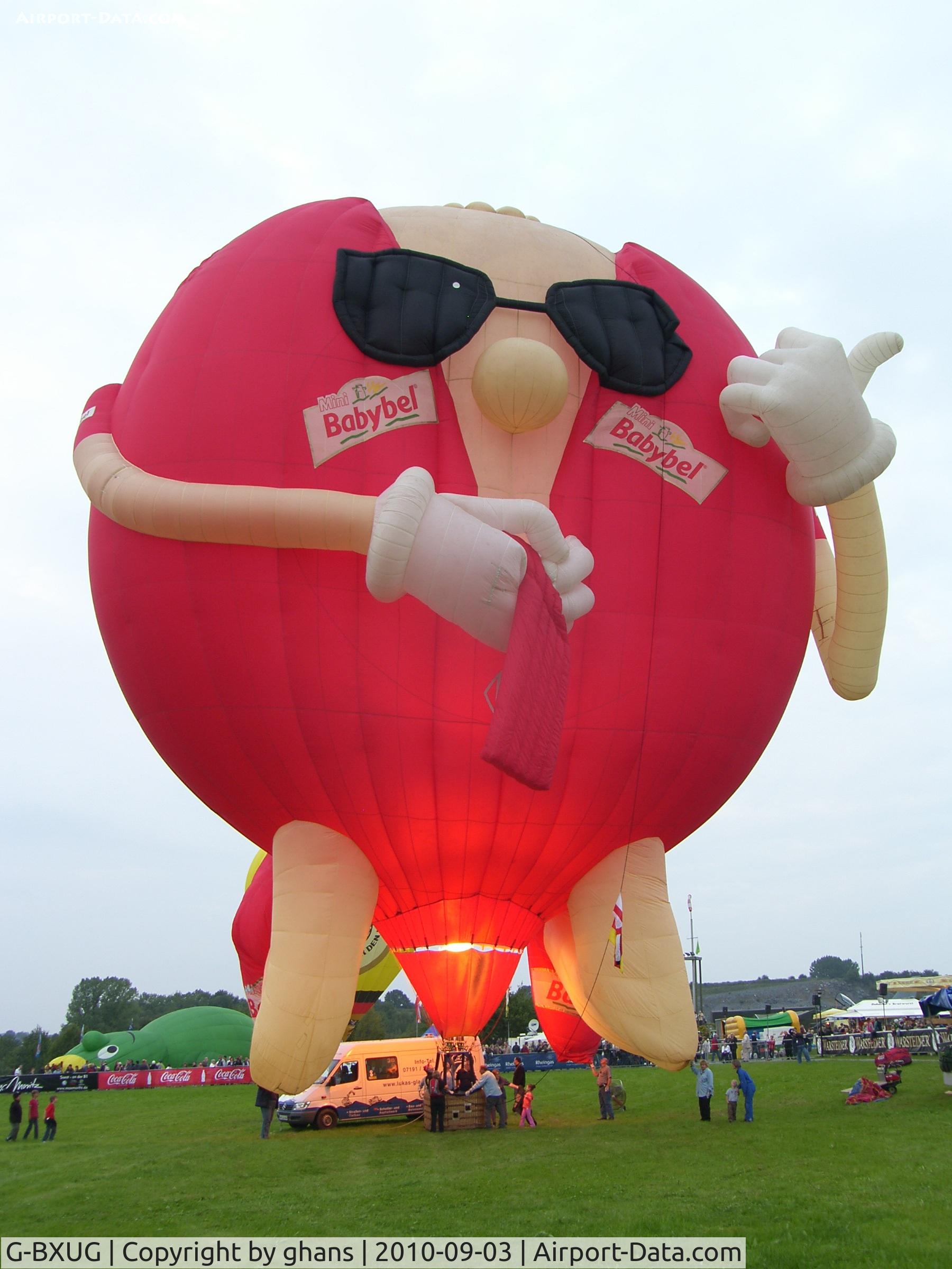 G-BXUG, 1998 Lindstrand Balloons Ltd LBL BABY BEL C/N 512, WIM 2010