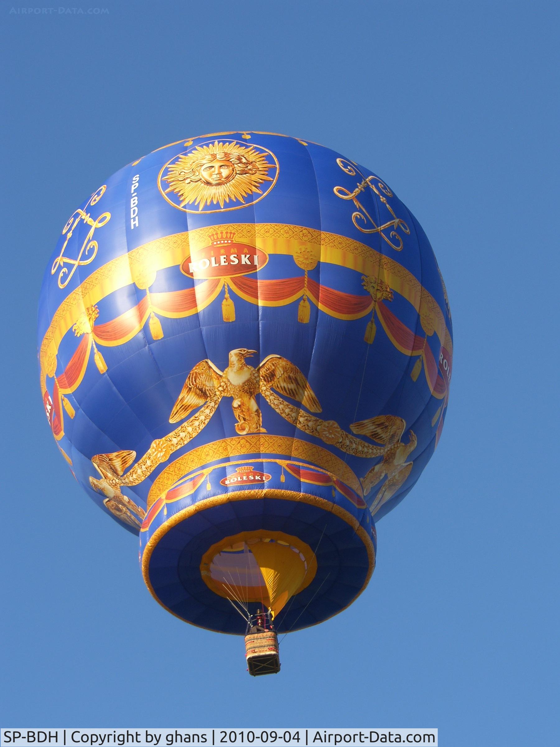 SP-BDH, 2010 Kubicek Montgolfiere C/N 717, WIM 2010