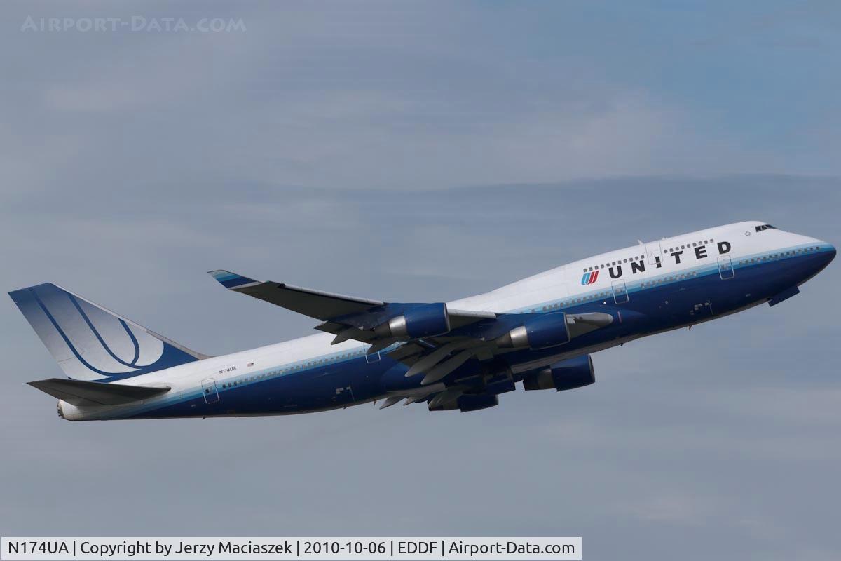 N174UA, 1990 Boeing 747-422 C/N 24381, N174UA_ Boeing 747-422