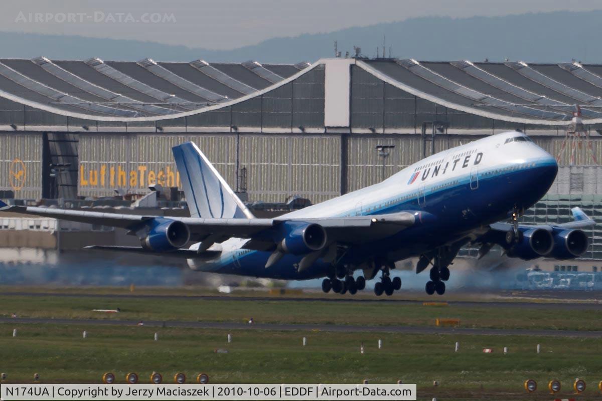 N174UA, 1990 Boeing 747-422 C/N 24381, N174UA_1990 Boeing 747-422, c/n: 24381