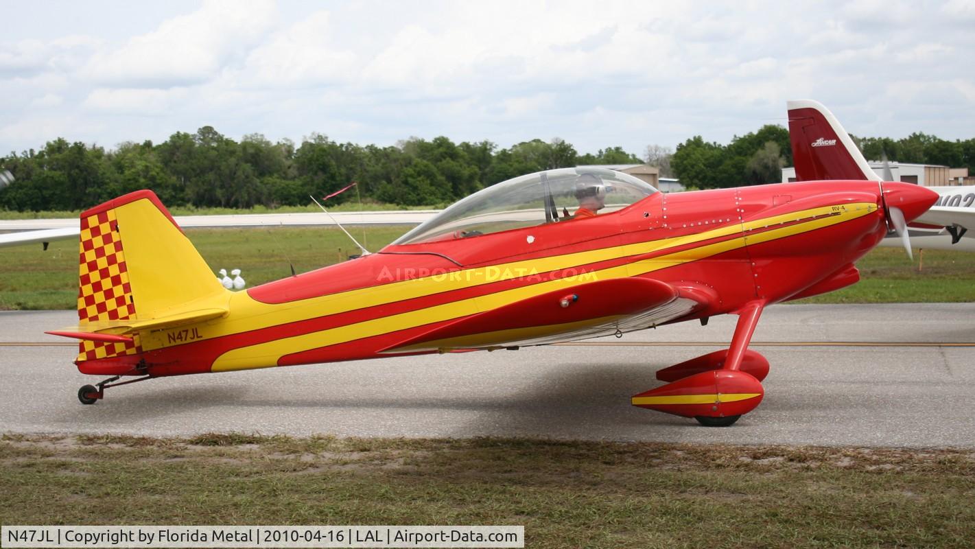 N47JL, 1996 Vans RV-4 C/N 3923, RV-4