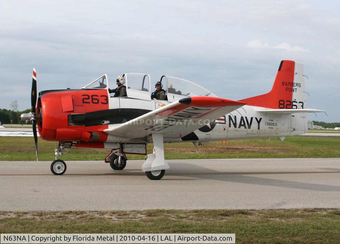 N63NA, 1955 North American T-28B C/N 138263, T-28B