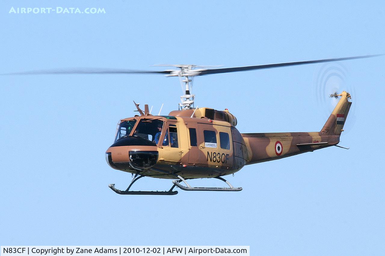 N83CF, 1966 Bell UH-1H Iroquois C/N 5318, At Alliance Airport - Fort Worth, TX Bell Helicopter training for the US State Department and Yemen.