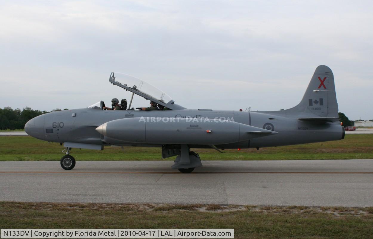 N133DV, 1959 Canadair CT-133 Silver Star 3 C/N T33-610, CT-133