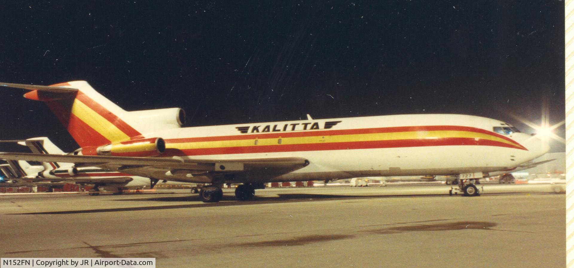 N152FN, Boeing 727-35 C/N 19167, N152FN at KFWA in 1987