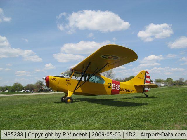 N85288, 1946 Aeronca 7AC Champion C/N 7AC-4026, Mettetal Airport June 2009