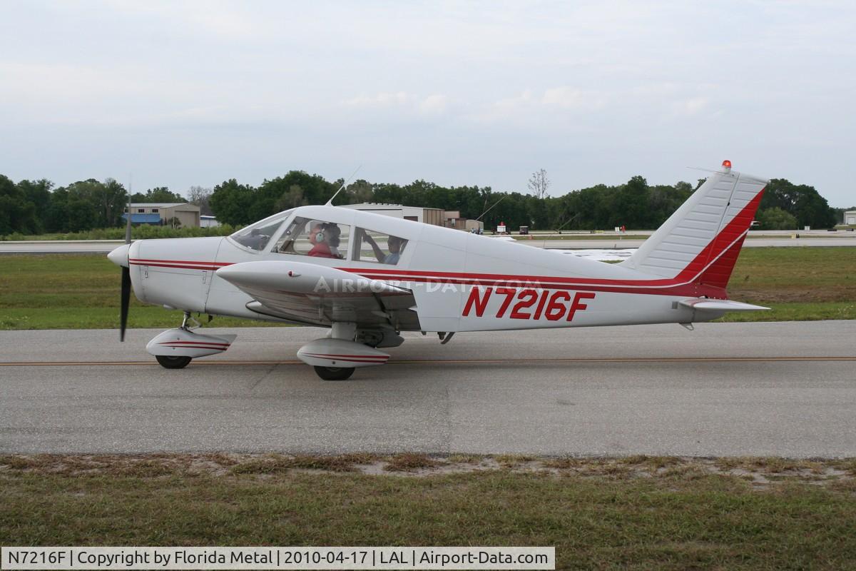N7216F, 1968 Piper PA-28-140 C/N 28-25126, PA-28-140