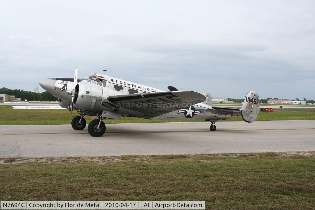 N7694C, 1951 Beech C-45G Expeditor C/N AF-24, C-45G