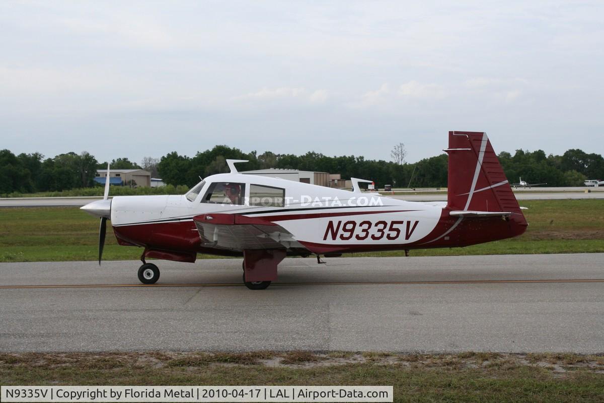 N9335V, 1969 Mooney M20C Ranger C/N 700003, Mooney M20C