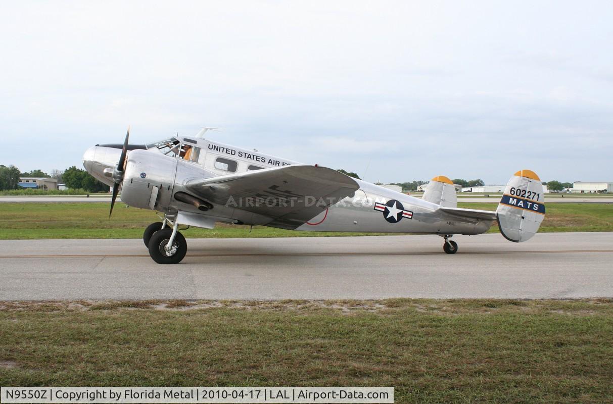 N9550Z, 1953 Beech C-45H/18S Expeditor C/N AF-586, C-45H