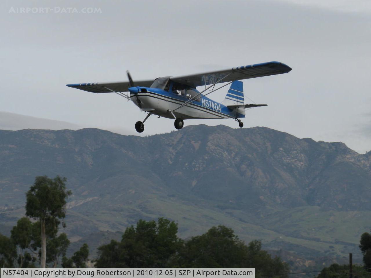N57404, 1973 Bellanca 7ECA Citabria C/N 940-73, 1973 Bellanca 7ECA CITABRIA, Lycoming O-235 115 Hp, landing Rwy 22