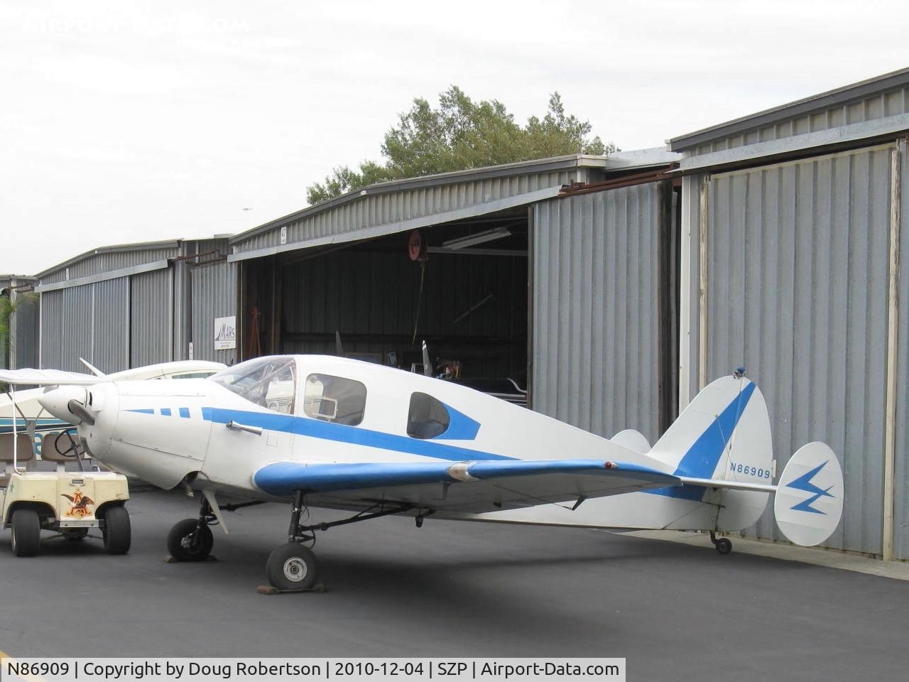 N86909, 1946 Bellanca 14-13 Cruisair Senior C/N 1271, 1946 Bellanca 14-13 CRUISAIR, Franklin 6A4150 150 Hp