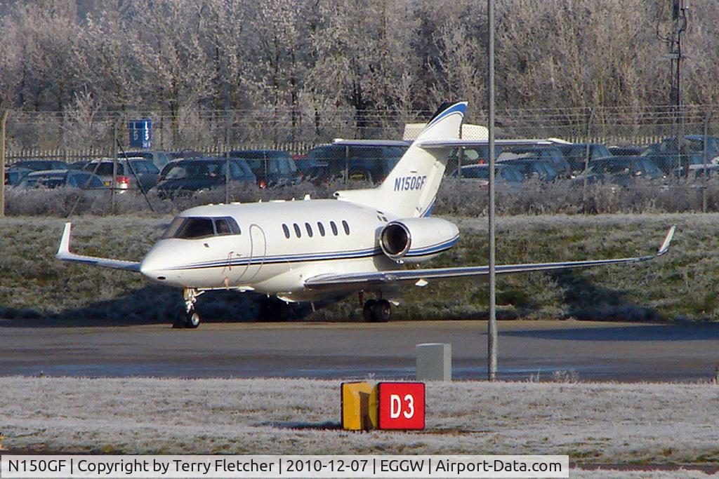 N150GF, 2006 Raytheon Hawker 850XP C/N 258823, Raytheon Aircraft Company HAWKER 850XP, c/n: 258823 at Luton