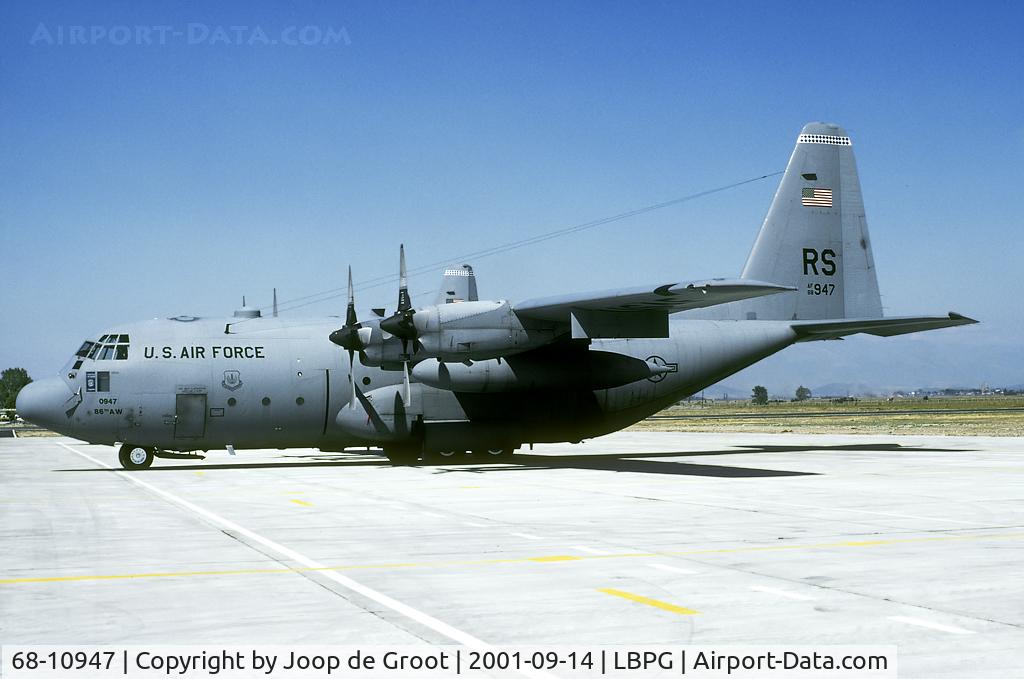 68-10947, 1968 Lockheed C-130E Hercules C/N 382-4327, USAF Co-operative Key transport