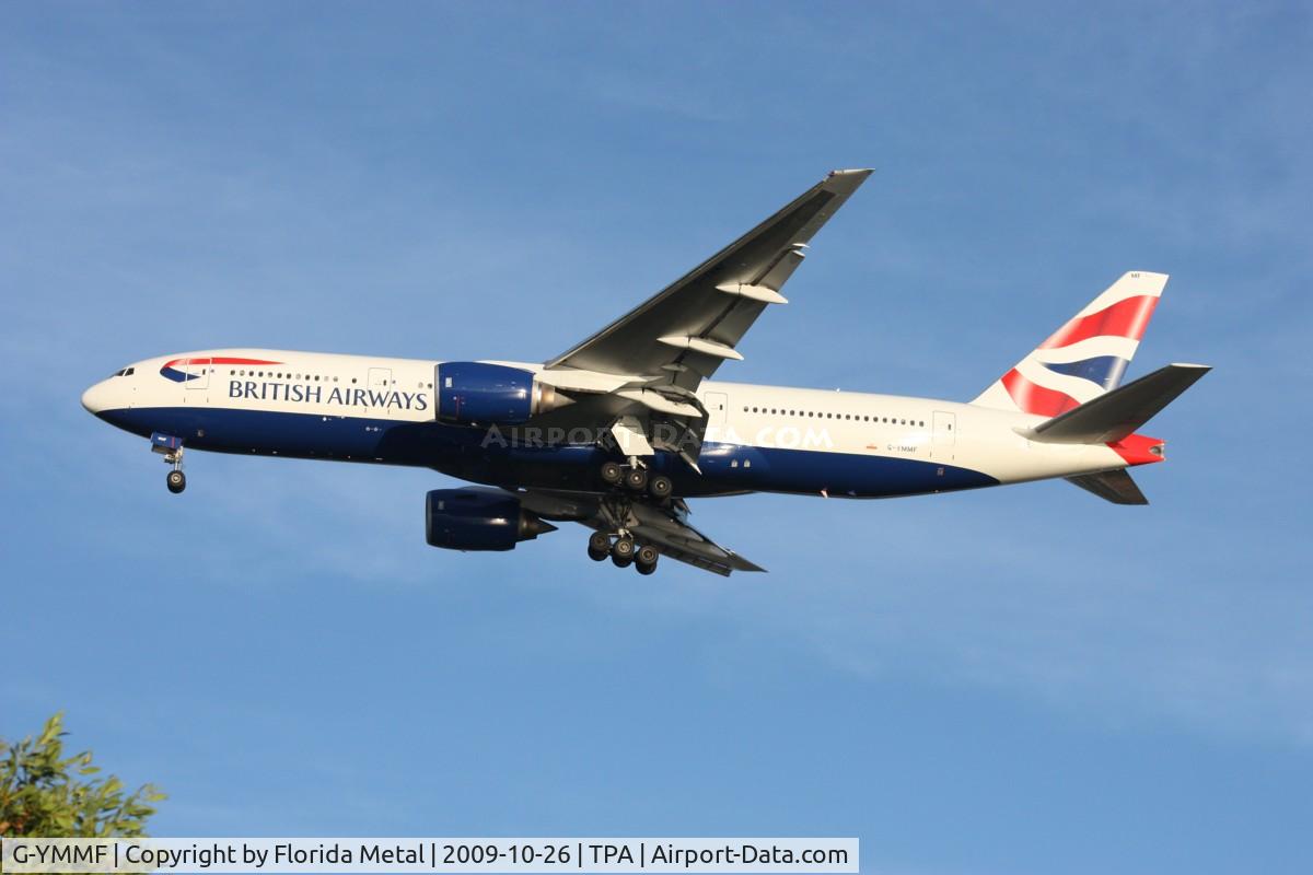 G-YMMF, 2000 Boeing 777-236 C/N 30307, BAW 777