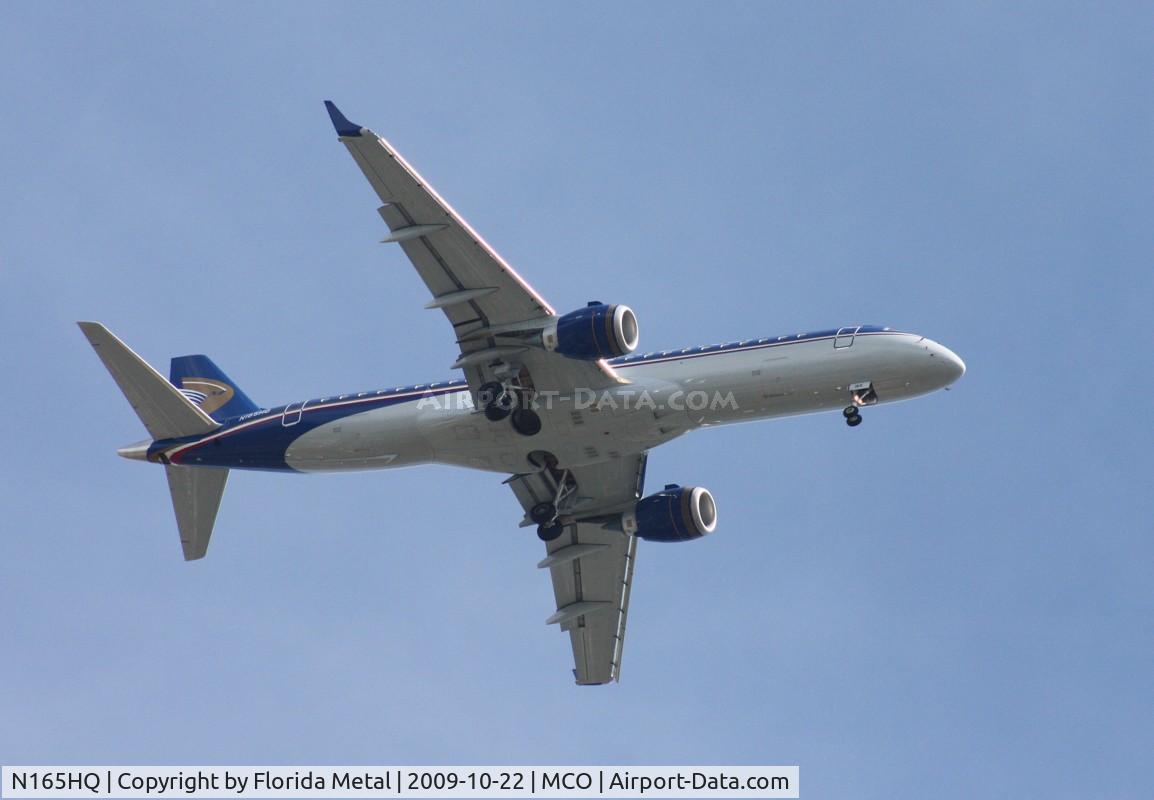 N165HQ, 2009 Embraer 190LR (ERJ-190-100LR) C/N 19000291, Midwest E190