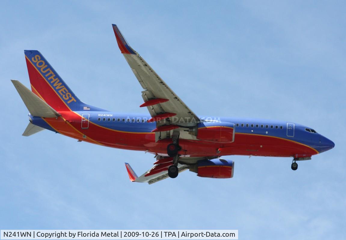 N241WN, 2006 Boeing 737-7H4 C/N 32504, Southwest 737