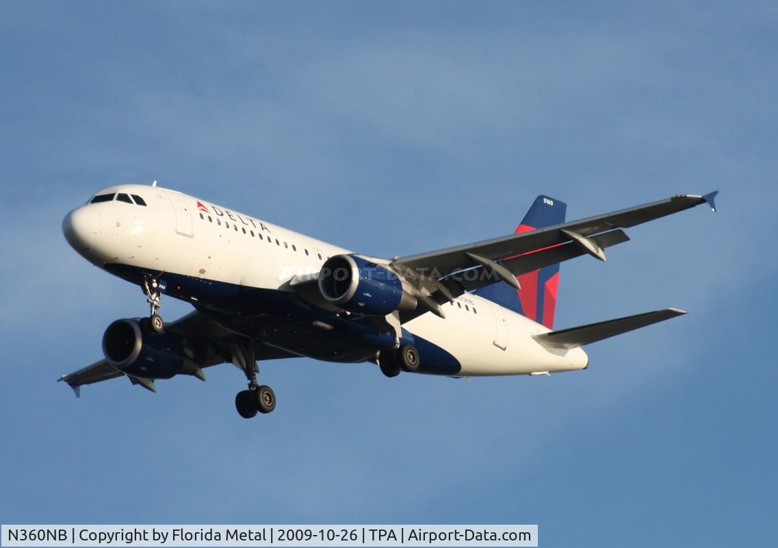 N360NB, 2003 Airbus A319-114 C/N 1959, Delta A319