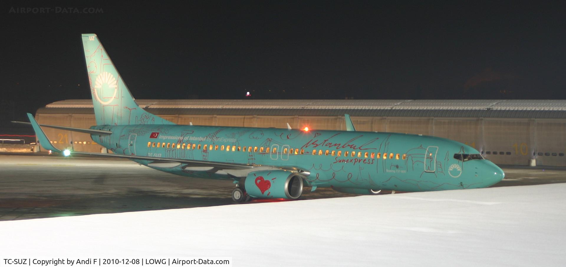 TC-SUZ, 2008 Boeing 737-8HX C/N 29649, -