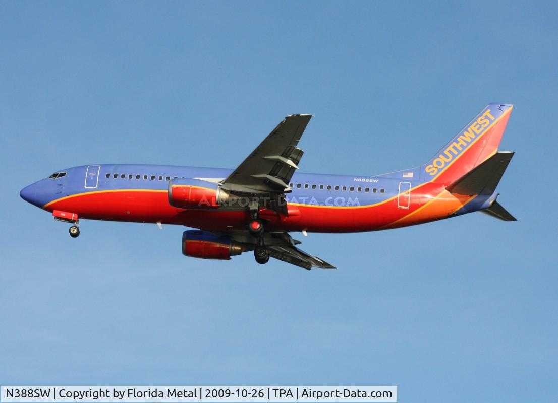 N388SW, 1994 Boeing 737-3H4 C/N 26591, Southwest 737-300