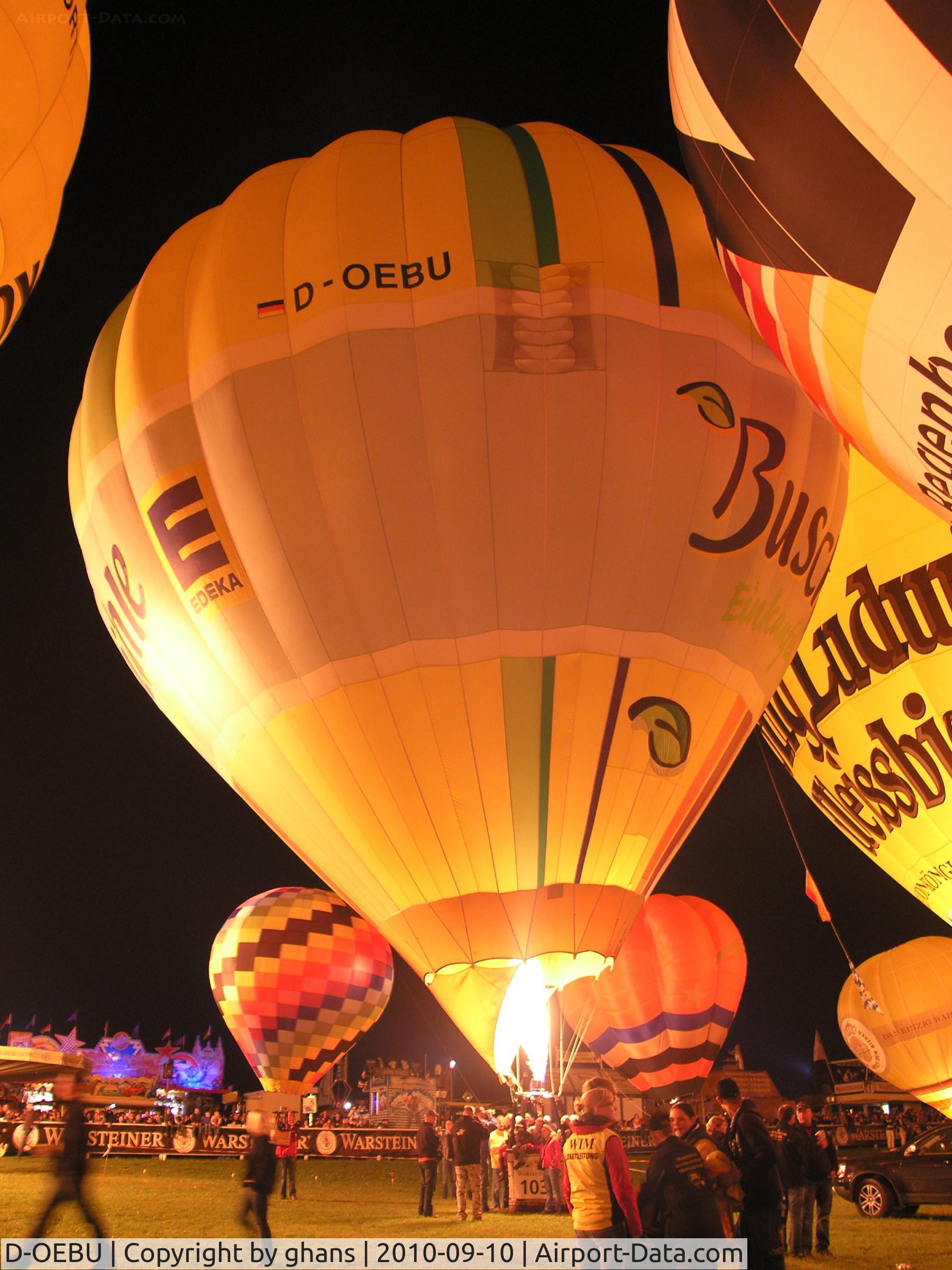 D-OEBU, 2006 Kubicek BB-30N C/N 435, WIM 2010 nightglow