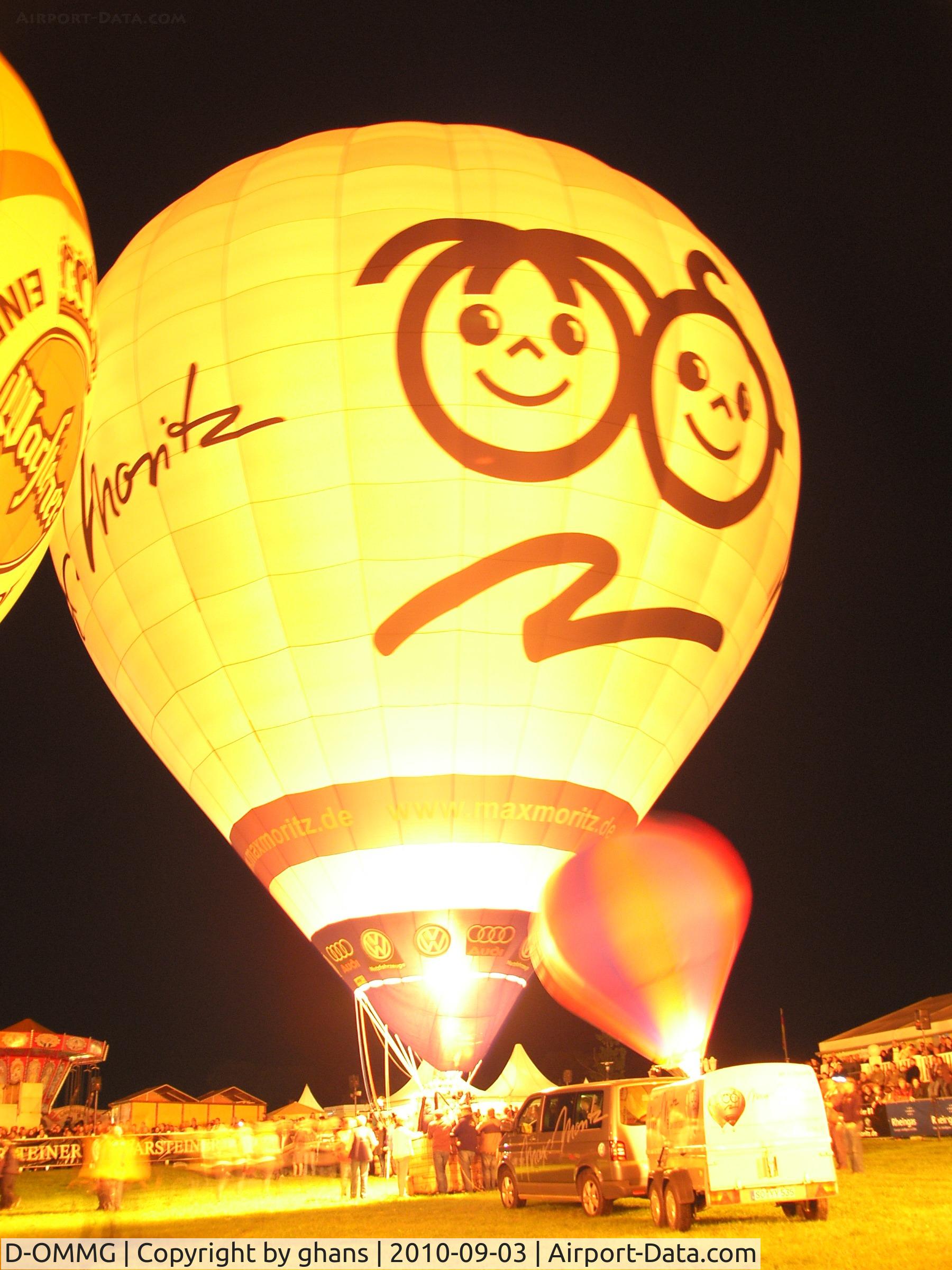 D-OMMG, 2007 UltraMagic N-120 C/N 120/26, WIM 2010 nightglow
