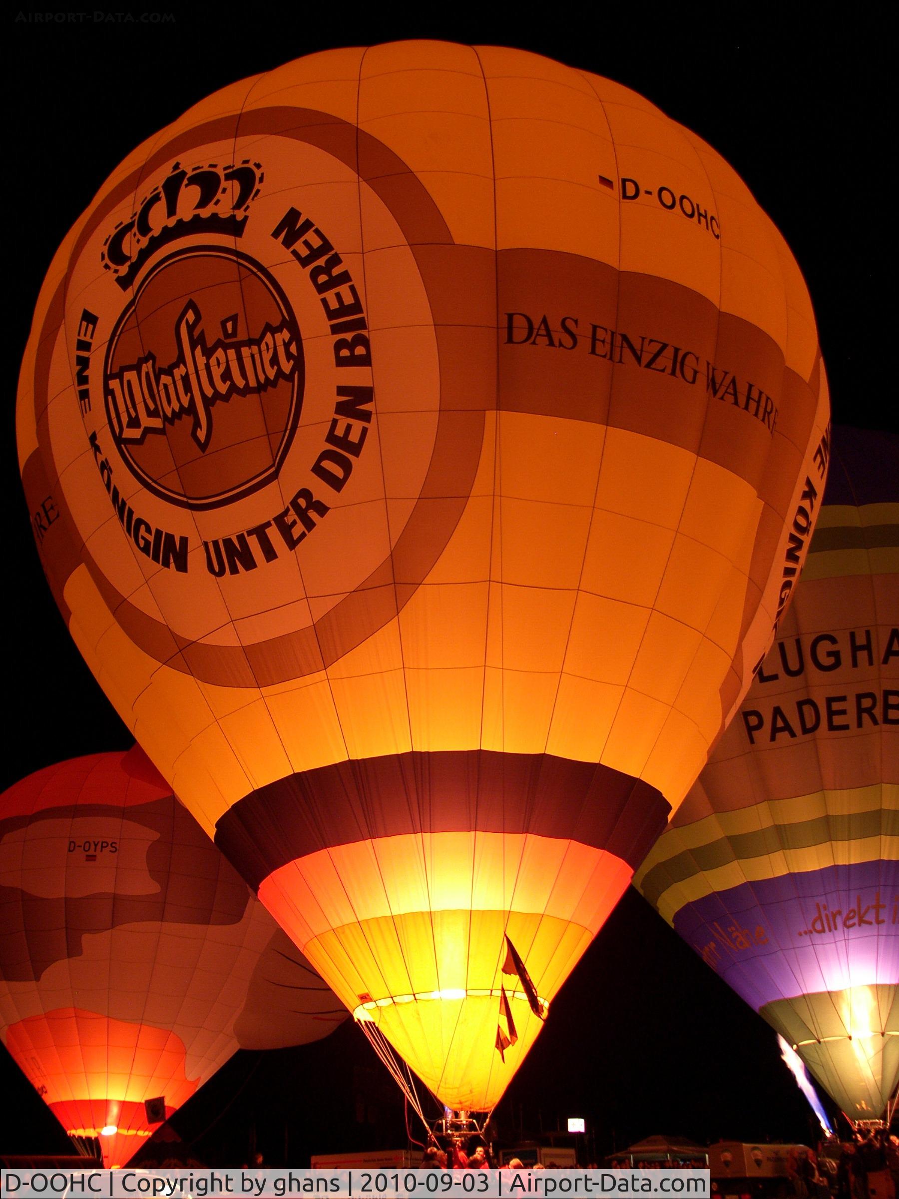 D-OOHC, 2006 UltraMagic M-120 C/N 120/20, WIM 2010 nightglow