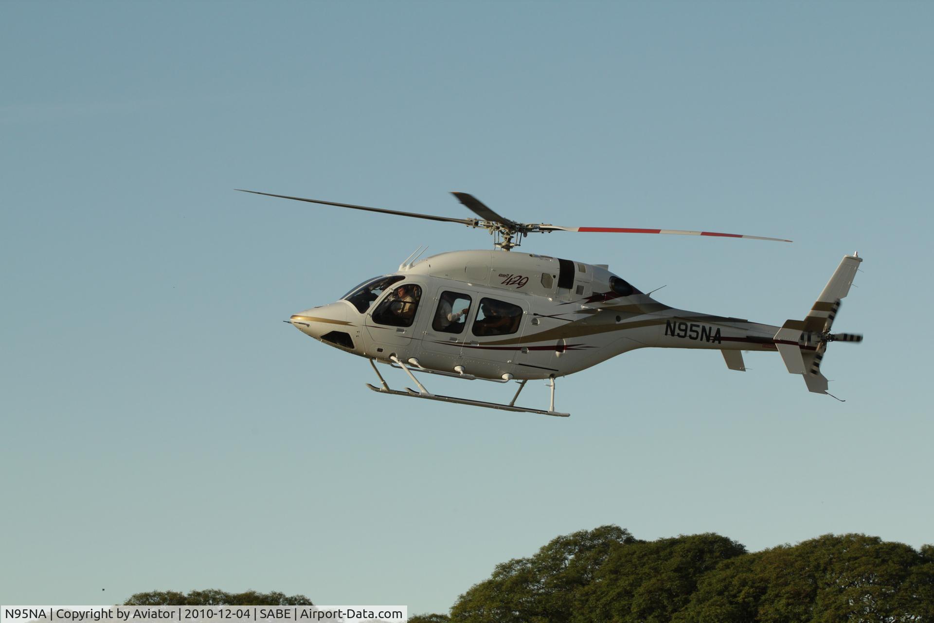 N95NA, 2010 Bell 429 GlobalRanger C/N 57010, I took this picture at Aeroparque Jorge Newbery, Buenos Aires, Argentina, on 2010-Dec-04.