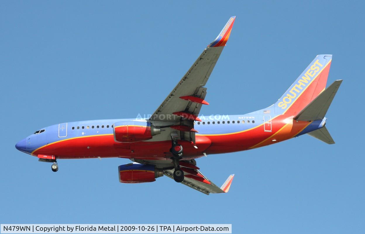 N479WN, 2004 Boeing 737-7H4 C/N 33990, Southwest 737-700